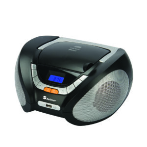 רדיו דיסק סלמור מערכת שמע USB ,MP3 ,CD ,bluetooth בצבע שחור