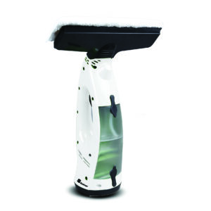 מנקה חלונות חשמלי סלמור מתיז מים ושואב את הנוזל למיכל