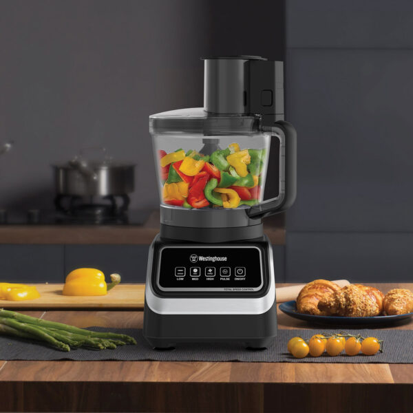 מעבד מזון דיגיטלי 1470W עם פיה רחבה וקערה ענקית WKFPX9085