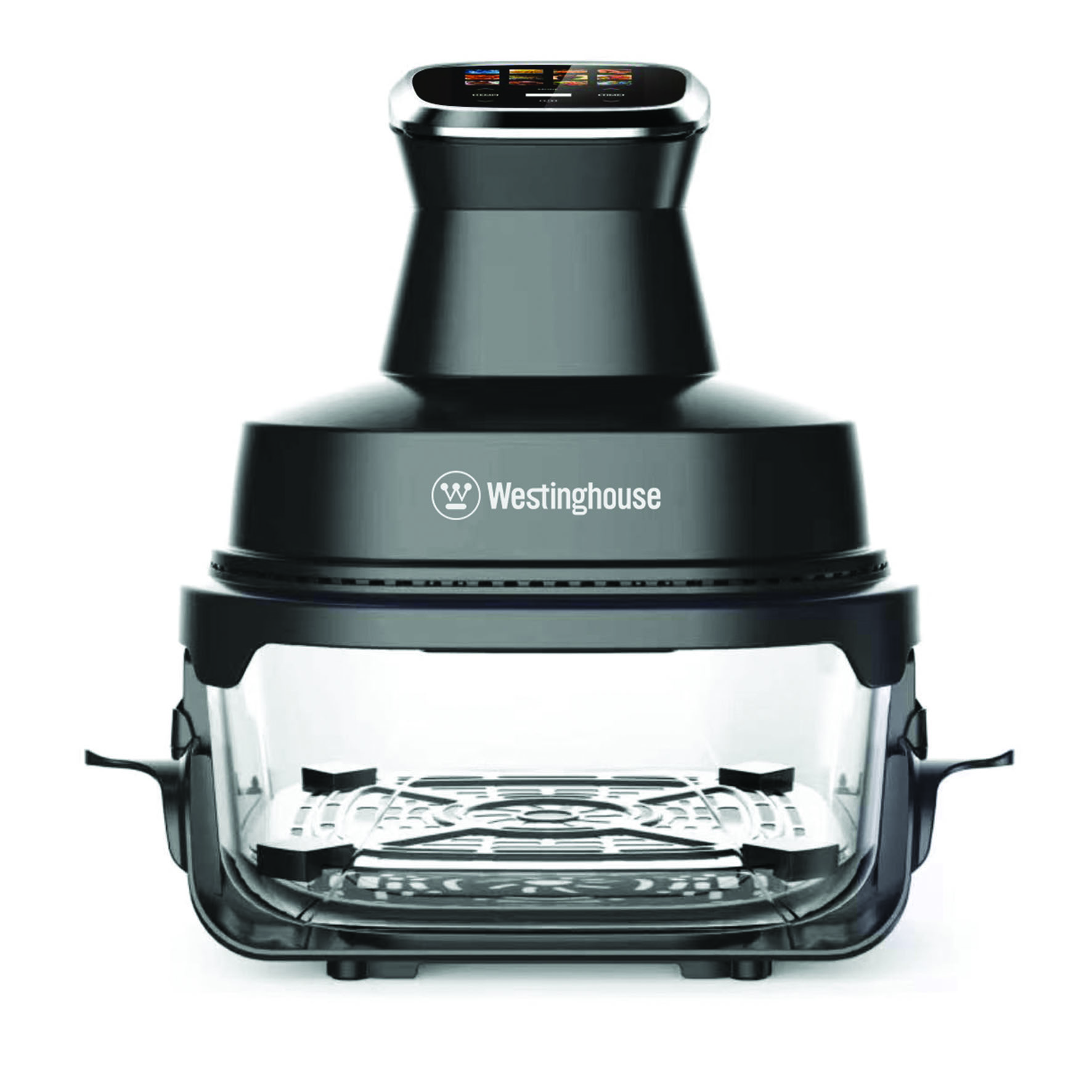 AirFry Crunchi מערכת בישול ניידת מזכוכית ללא שמן מבית Westinghouse דגם WKAFX27D מכירה מוקדמת